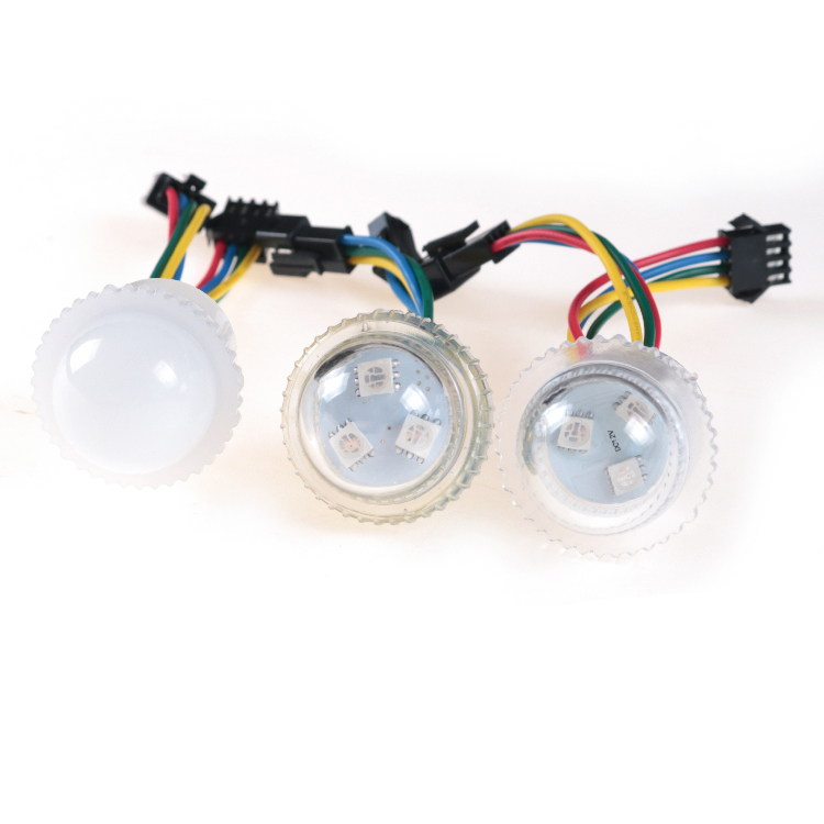 Luz puntual LED de píxeles RGB de 26 mm WS2811 / UCS1903 DC12V